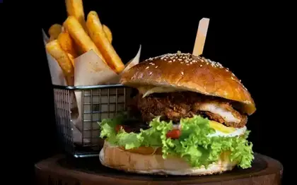 Cheese Burger (Airport Premium Estimate)