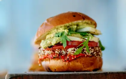 Colonel Burger + Side & Drink (Est. Combo)