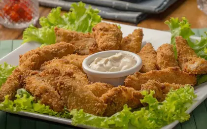 Crispy 4-Piece — Light Sauce