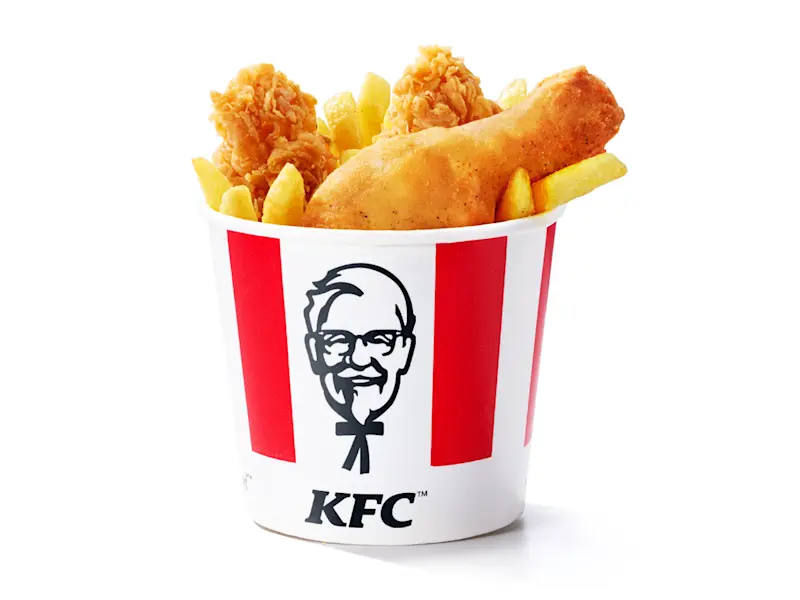 Bucket for 1 Zinger Strips and Chicken Piece