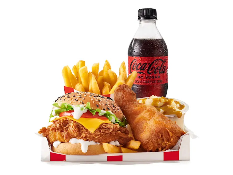 Fully Loaded Box Buddy (With Colonel Burger)