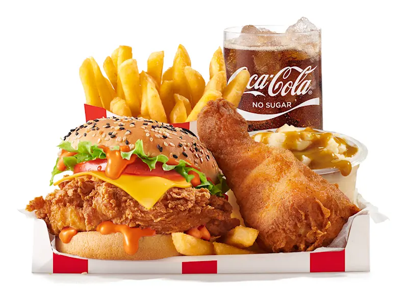 Fully Loaded Box (With Zinger Burger)