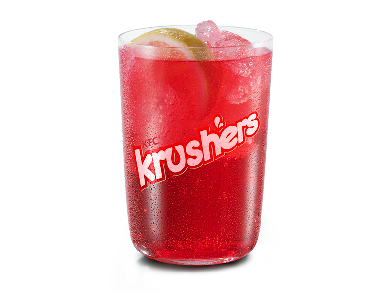 Strawberry Sunrise Sparkling Krushe