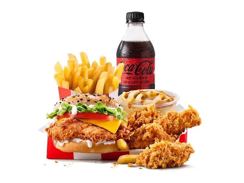Wicked Zinger Box Buddy (With Colonel Burger)