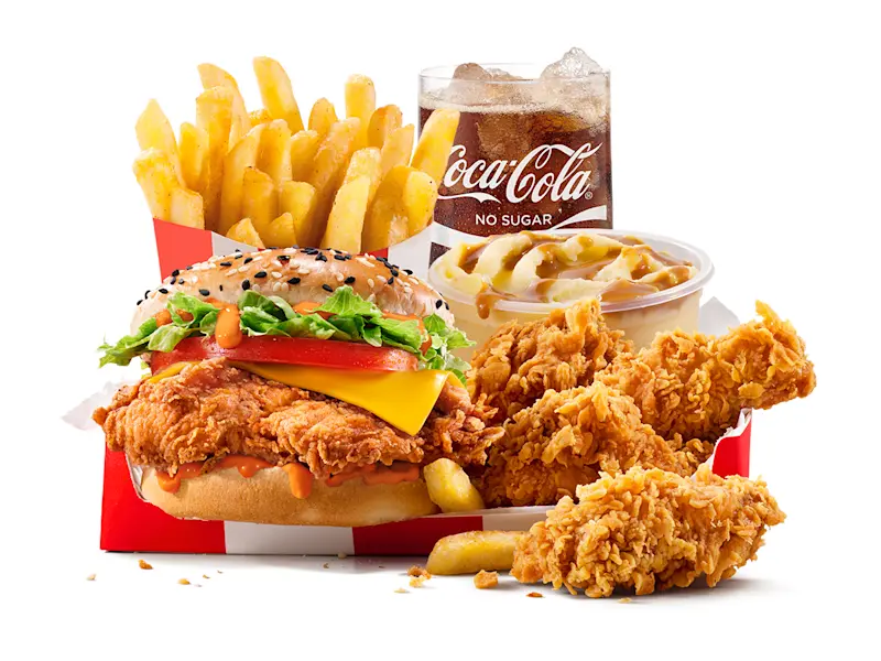 Wicked Zinger Box (With Zinger Burger)