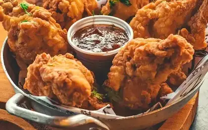 Popcorn Chicken Box + Shared Side Note