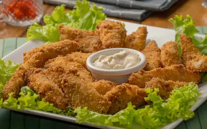 Popcorn Chicken Box — No Pickles