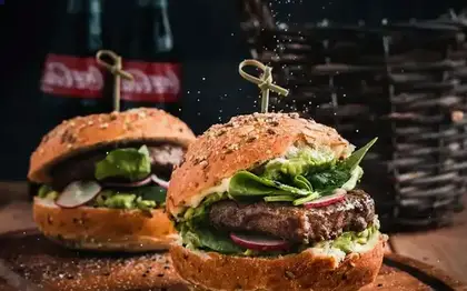 Veggie Burger — Add Jalapeños