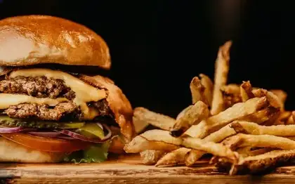 Veggie Burger — Extra Cheese
